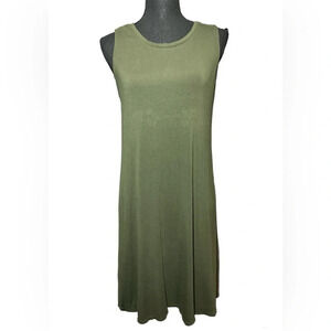 Amazon essentials round neck t-shirt dress size Small